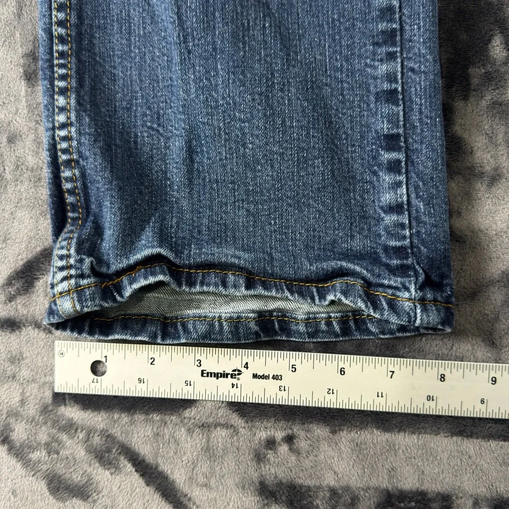 Levi 559 Relaxed Straight Jeans Mens 36x30 Blue Stretch Denim Pants